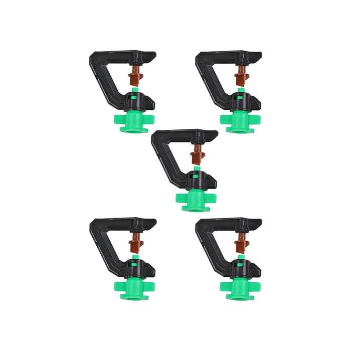 Eco Garden Micro Irrigation Brown 90° Head - 5 Pack
