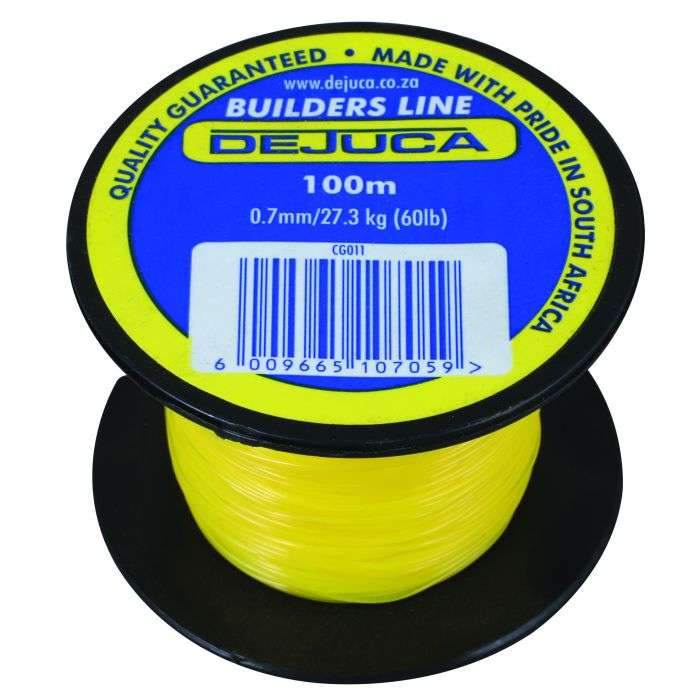 Dejuca Builders Nylon Line 27.3Kg 100M BL60