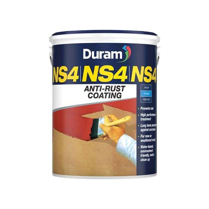 Duram NS4 Anti-Rust Coating 5L - Red