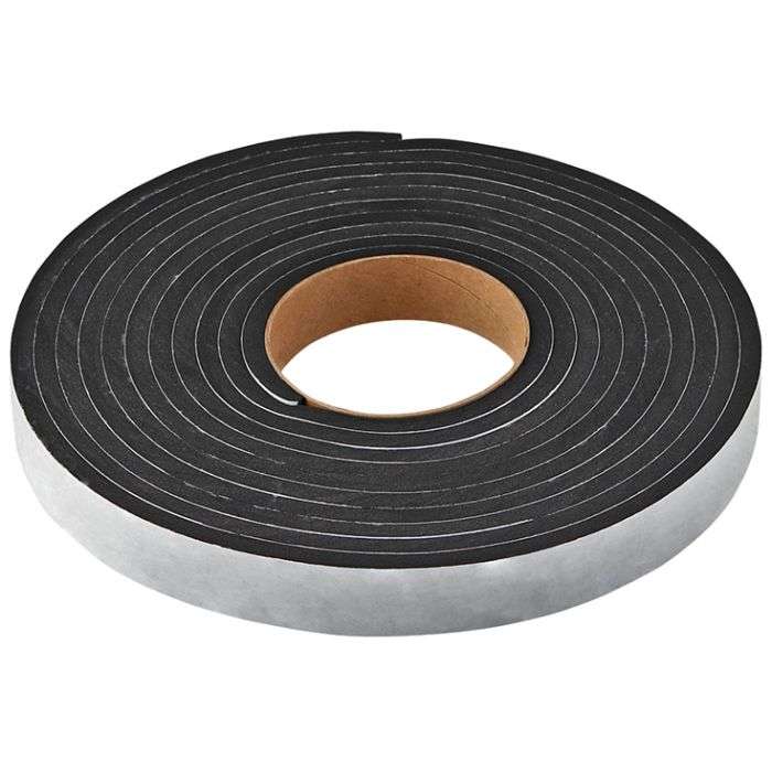 Glacier 6mm Foam Sealing Strip 25mm x 5m