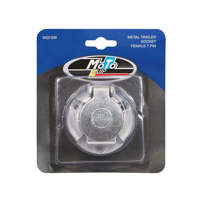 Moto Quip Metal Female Trailer Socket 12V