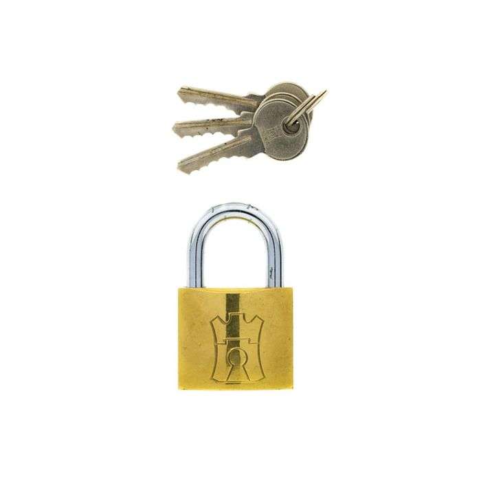 Fort Knox Brass Padlocks 40mm- 3 Pack