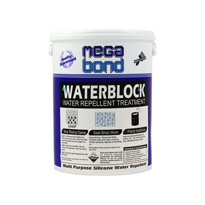 Megabond Waterblock Clear 5L