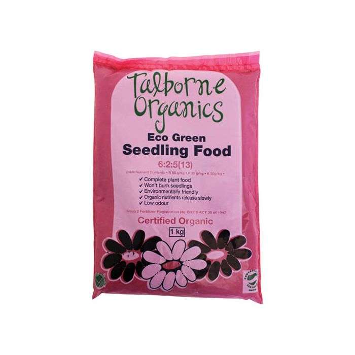 Talborne Organics Eco Green Seedling Food 6:2:5 (13) 1kg