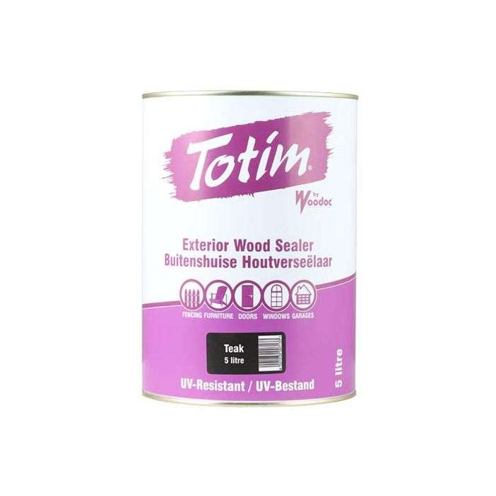 Totim Weatherproof Wood Sealer Teak 5L