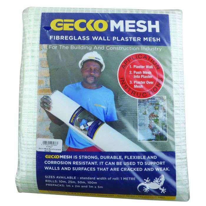 Geckomesh Polyster Reinforcing Mesh 1 x 5m