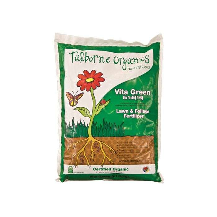 Talborne Organics Vita Green 5:1:5 (16) Fertilizer 2kg