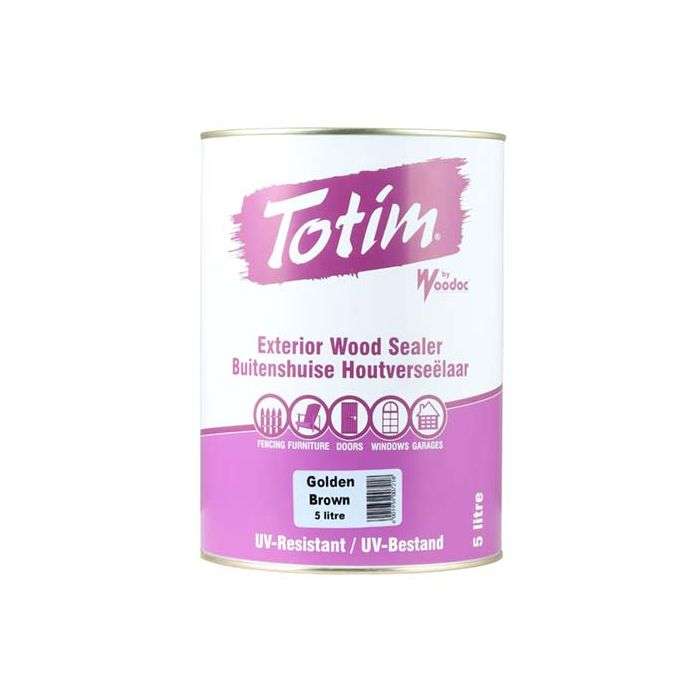 Totim Weatherproof Wood Sealer 5L - Pine