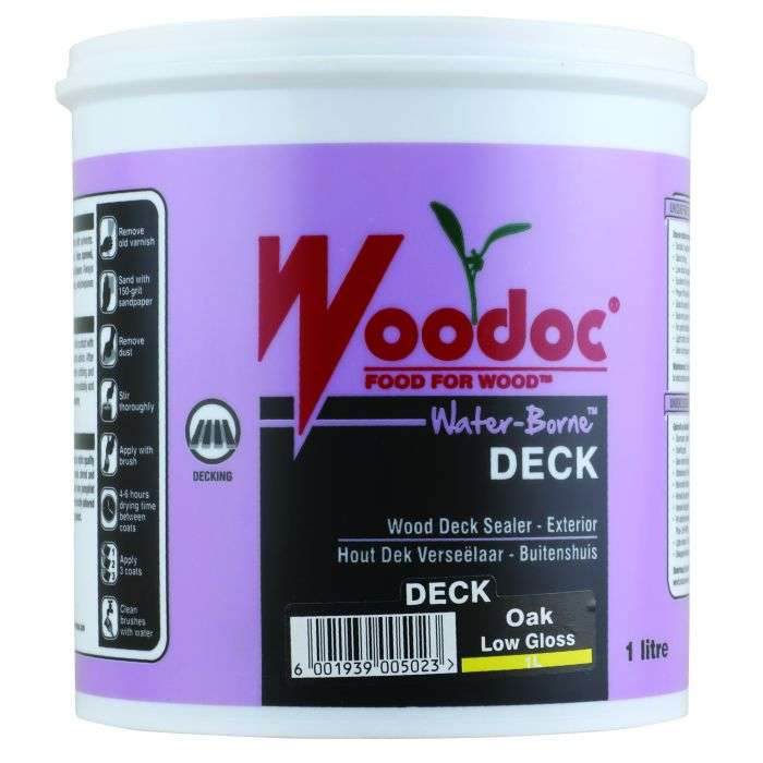 Woodoc Water-Borne Deck Sealer 1L Oak