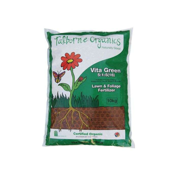 Talborne Organics Vita Green 5:1:5 (16) Fertilizer 10kg