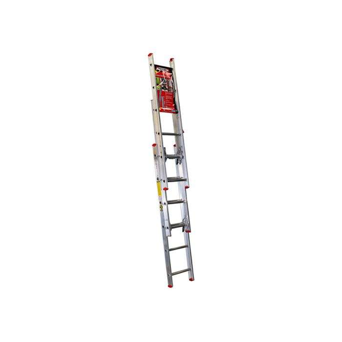 Castor & Ladder Aluminium Compact Extension Ladder 1.8 - 5.8m
