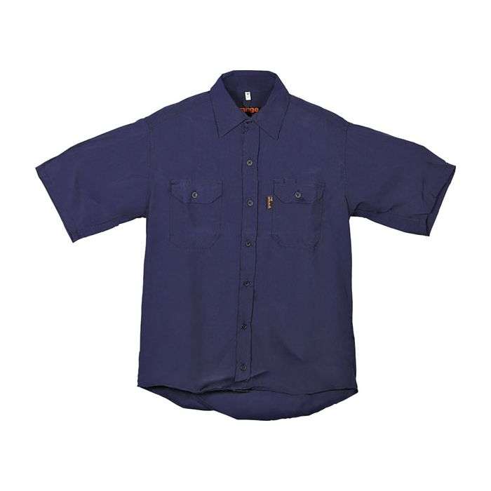 Grange Navy Work Shirts- Extra Extra Large