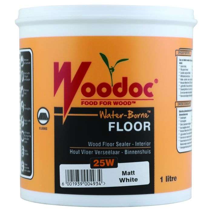 Woodoc Woodborne Floor Matt White 1L