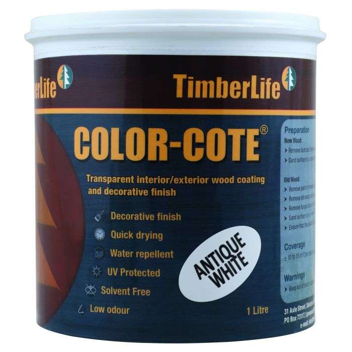 Timberlife Color-Cote Antique White 1L