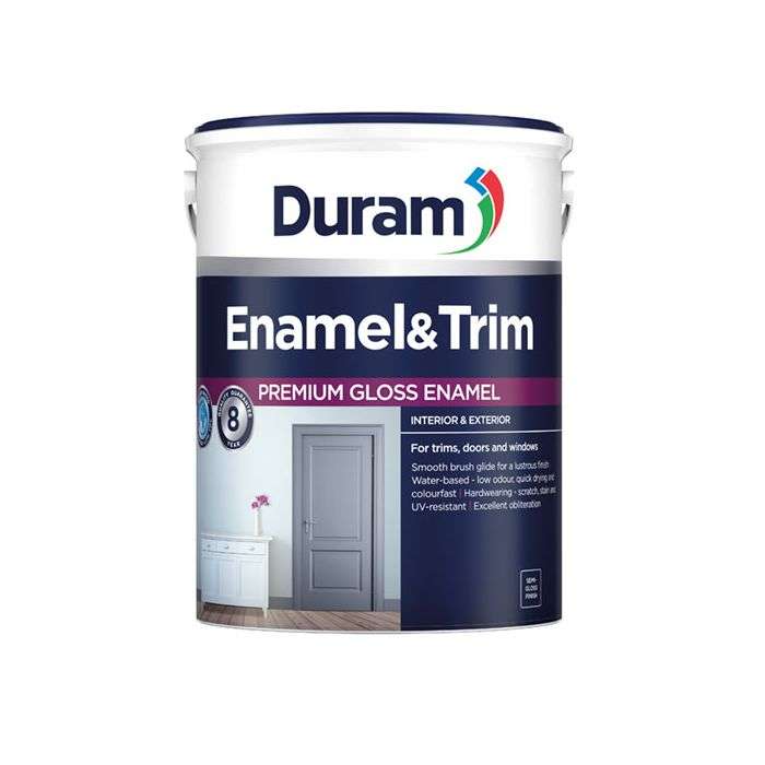 Duram Enamel & Trim 5L-White