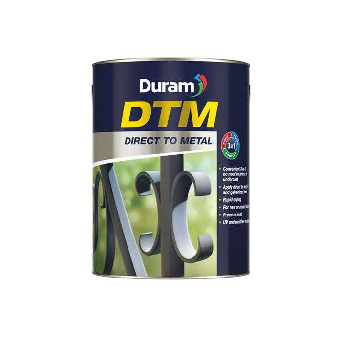 Duram DTM Hammered Black 5L