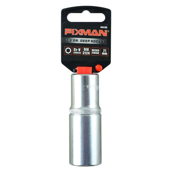 Fixman 1/2" Drive Dr. Deep Socket 21mm FIX