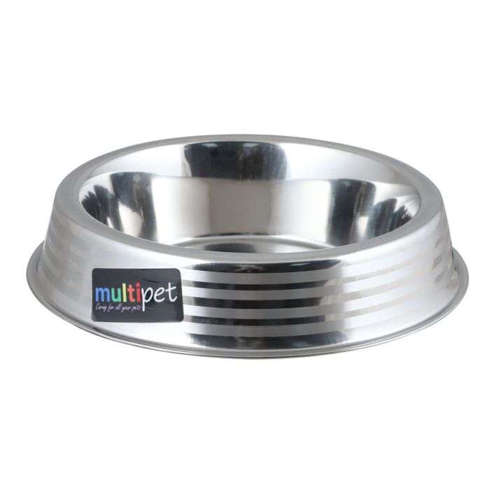 Multipet Stainless Steel Anti-Ant Dog Bowl 1.8L