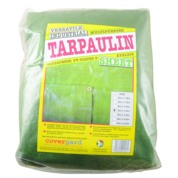 Covergard Budget Groundsheet 3.9 x 4m