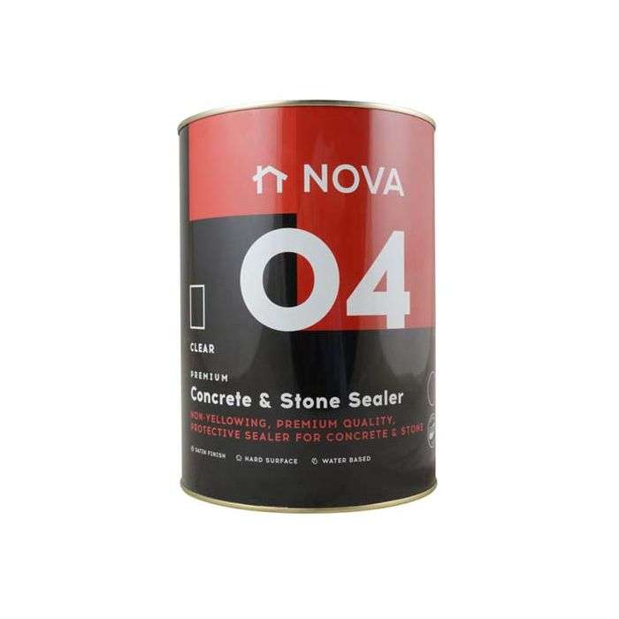 Nova 4 Concrete & Stone Sealer Satin Clear 5L