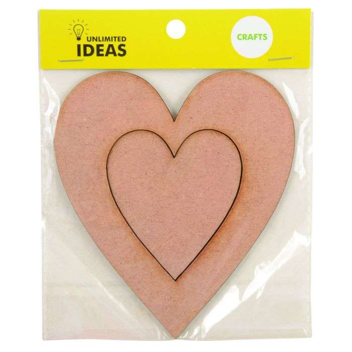 Unlimited Ideas Large Outline MDF Wood