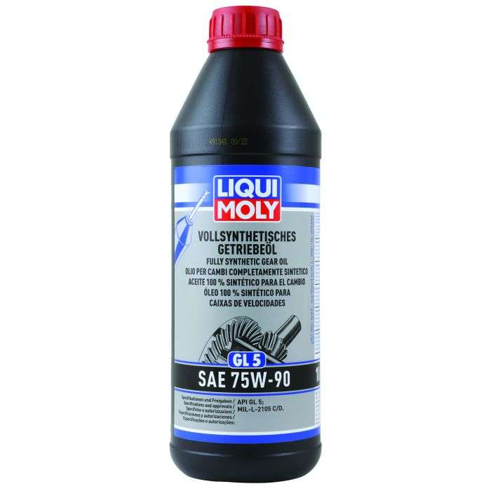 Liqui Moly Fully Synthetic Gear Oil 75W90 1L