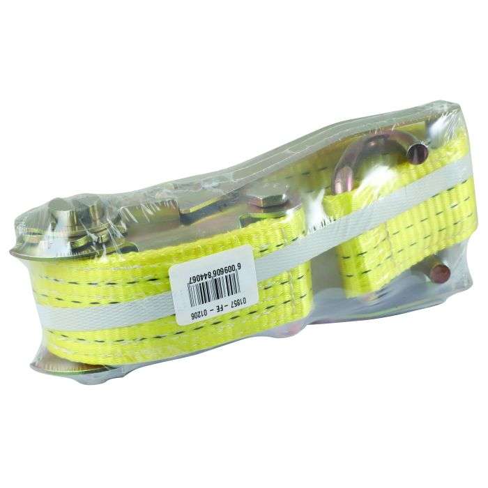 SecureTech Ratchet Strap Fixed End H/D Open Claw Hook 50X500mm