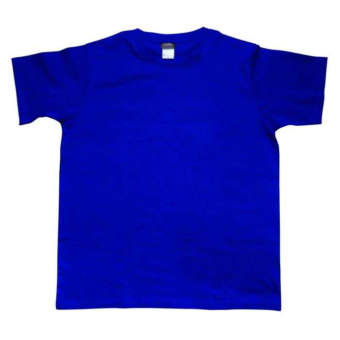 Grange Royal Blue Cotton T-Shirt L