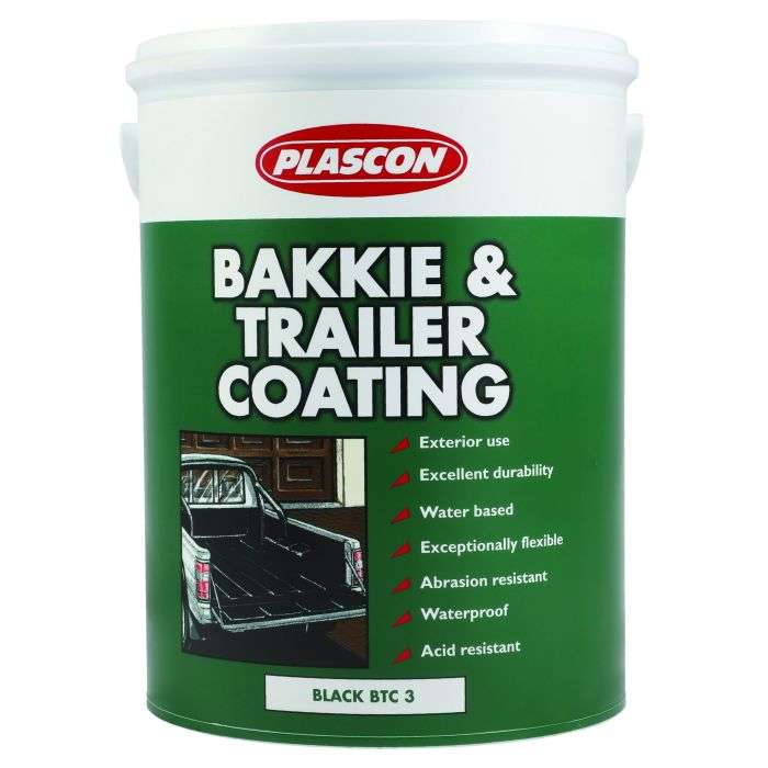 Plascon Black Trailer & Bakkie Coat 5L