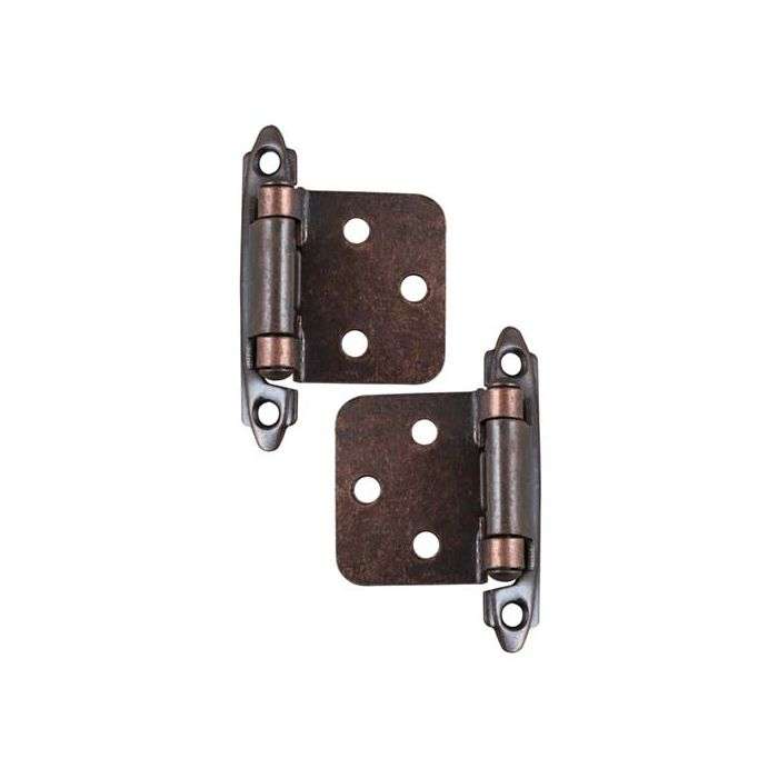 Raiel Antique Copper Self Closing 3 Knuckle Hinge
