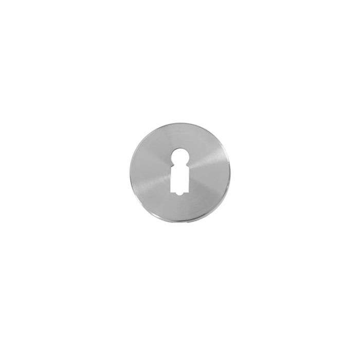 QS Stainless Steel Cylinder Escutcheons 52 x 6mm - 2 Pack