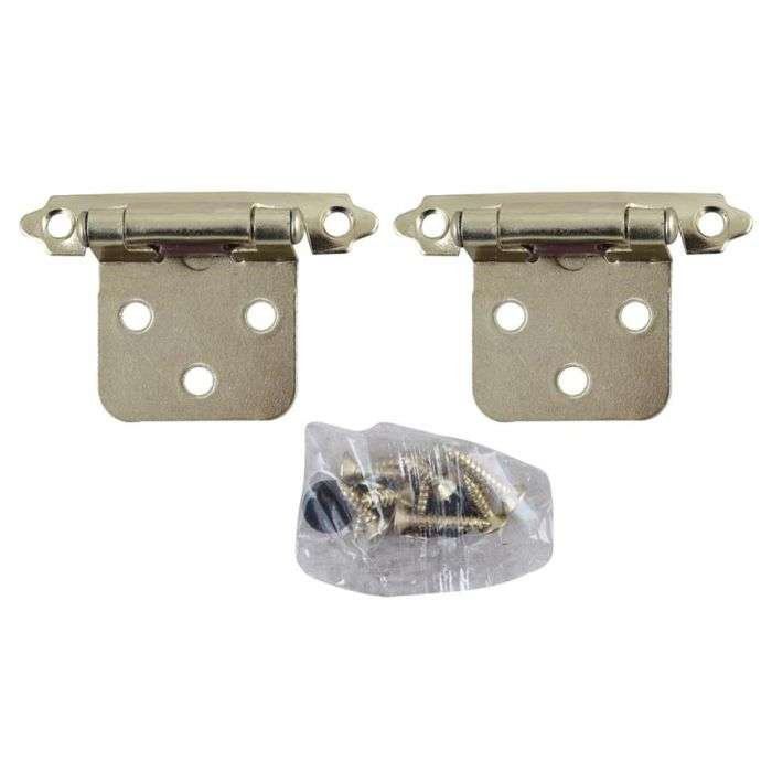 FIT Brass Plated 3 Knuckle Hinge