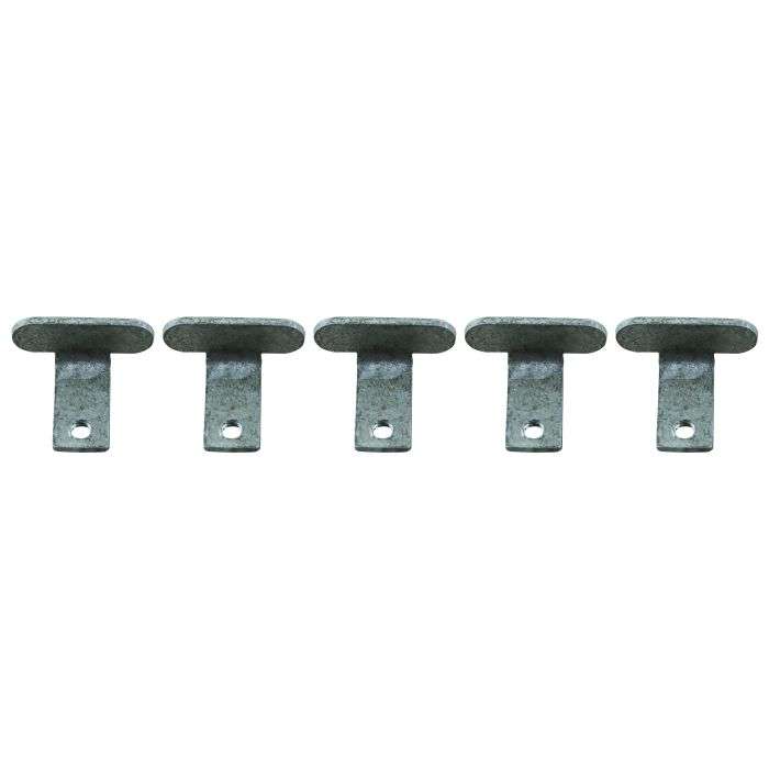 Winfit Steel Weld-On Square Nose Bracket - 5 Pack
