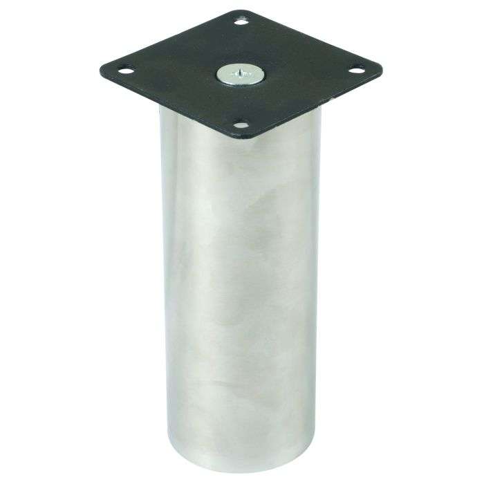 FIT Satin Round Bottom Adjustable Leg 150 x 50mm