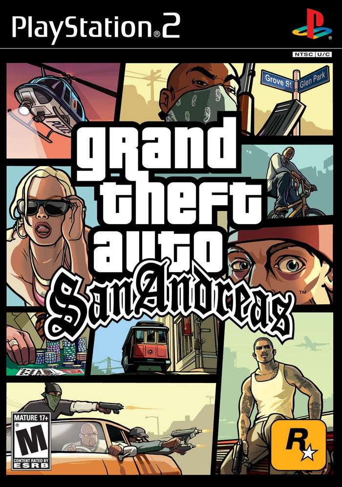 PS2 GTA San Andreas