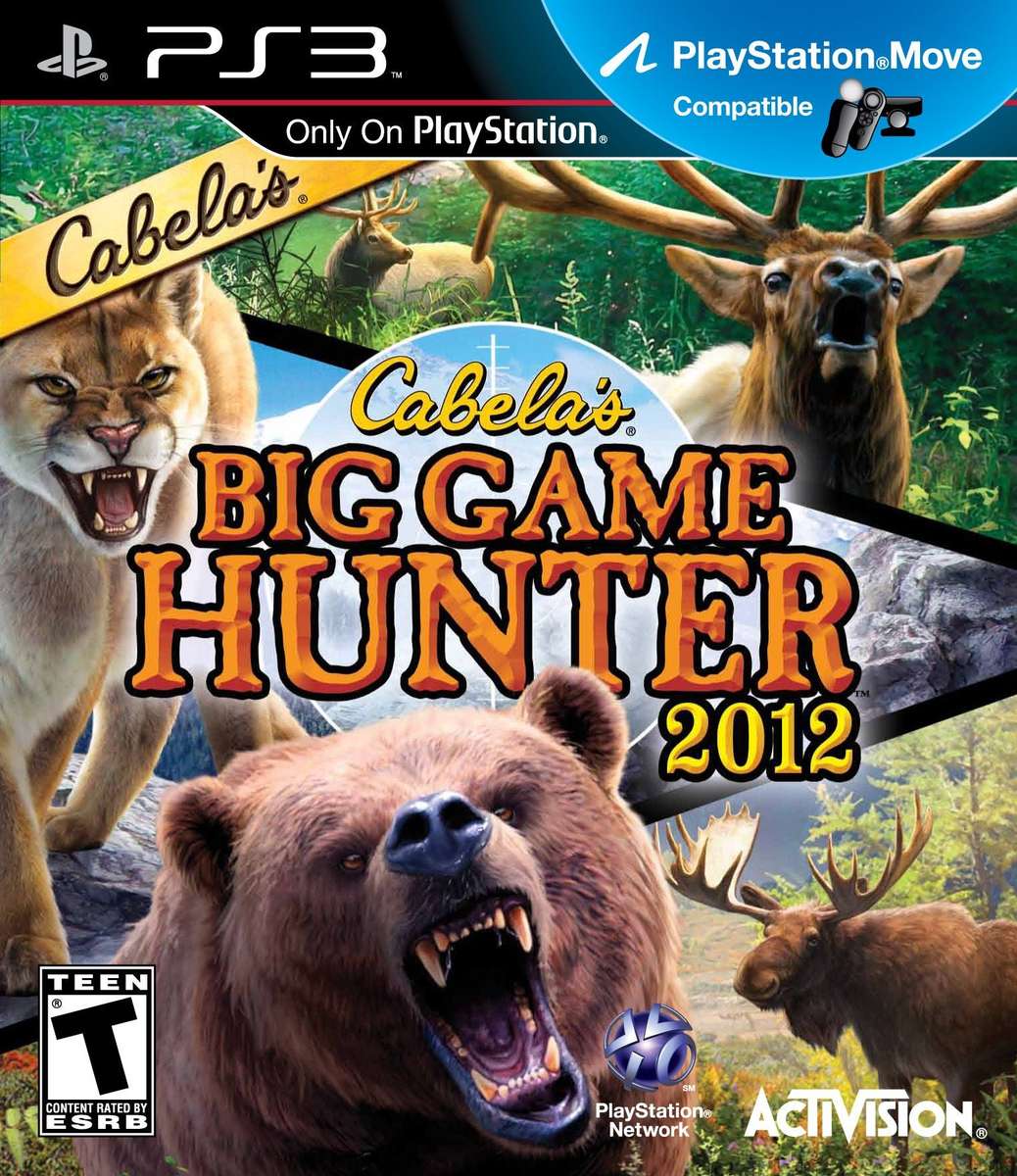 PS3 Cabela's Big Game Hunter 2012