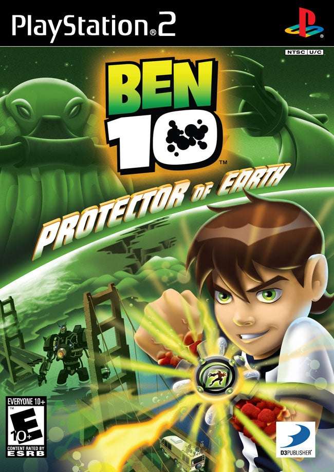 PS2 Ben 10 protector of earth