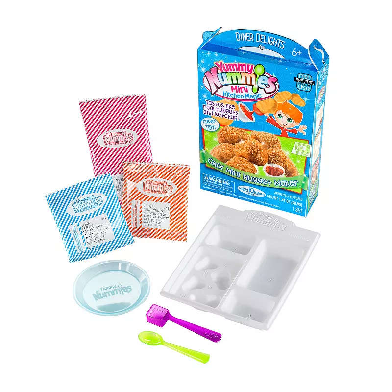 Yummy Nummies Diner Delights Chix Mini Nugget Maker; Multicolor