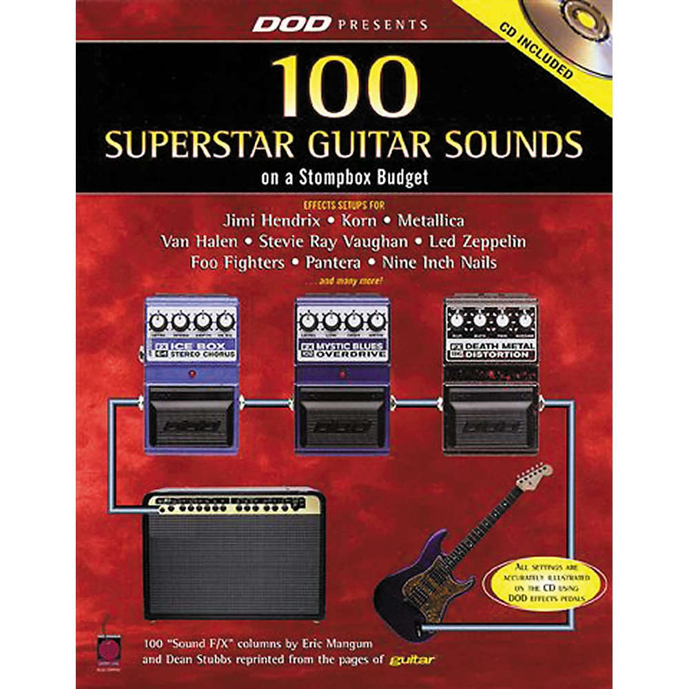 Hal Leonard 87 Superstar Guitar Sounds On A Stompbox Budget Book