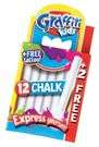 Graffiti Kids - 12+2 White Chalk
