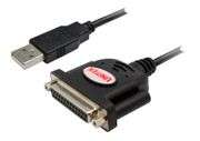 Unitek - USB to Parallel DB25F Cable -  Y-121