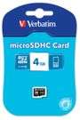 Verbatim 44002 - Micro SDHC 4GB - Class 4