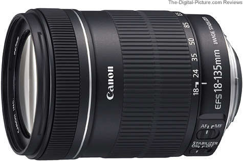 Canon EF-S 18-135mm f/3.5-5.6 IS Lens