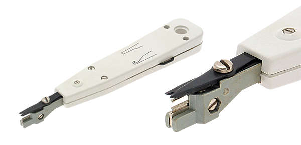 Brand New # Professional Telecom Phone Cable Punch Tool (KD-1) - White # InStock #