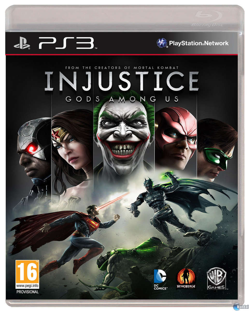 PS3 INJUSTICE GODS AMONG US / BID TO WIN