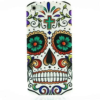 Skull Flower Pattern Hard Case for iPhone 5/5S