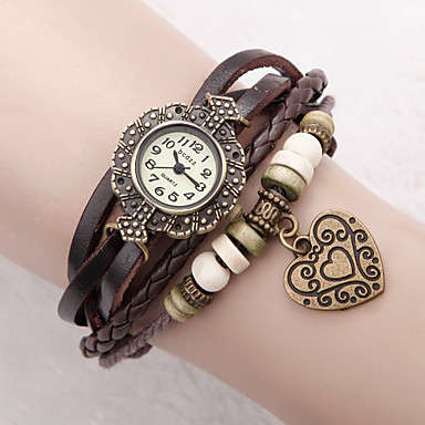 Women's Watch Bohemian heart Dial Bracelet