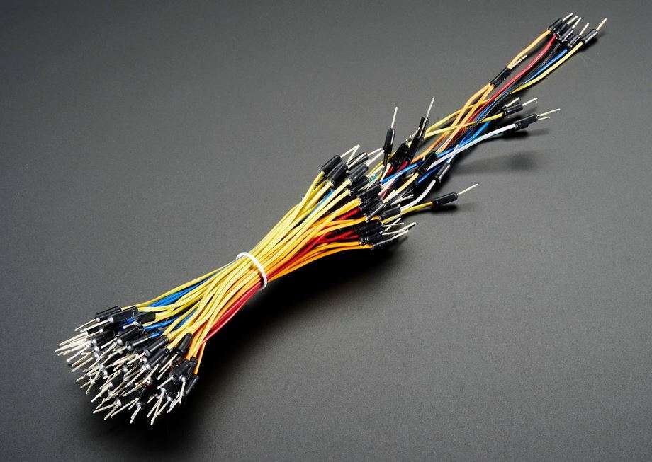 65-Pack Male/Male Jumper Wires - Multi-size