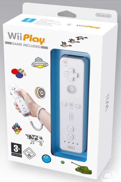 Original Wii Remote + Wii Play Game
