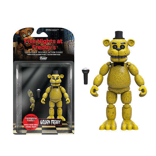 Funko Five Nights at Freddy's Articulated 5 inch Action Figure - Gold Freddy